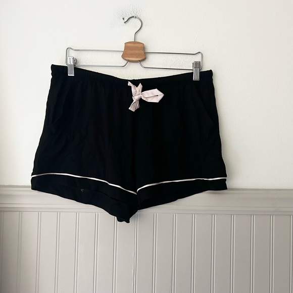 stars above Other - Stars Above Large Black Pajama Shorts with Pockets